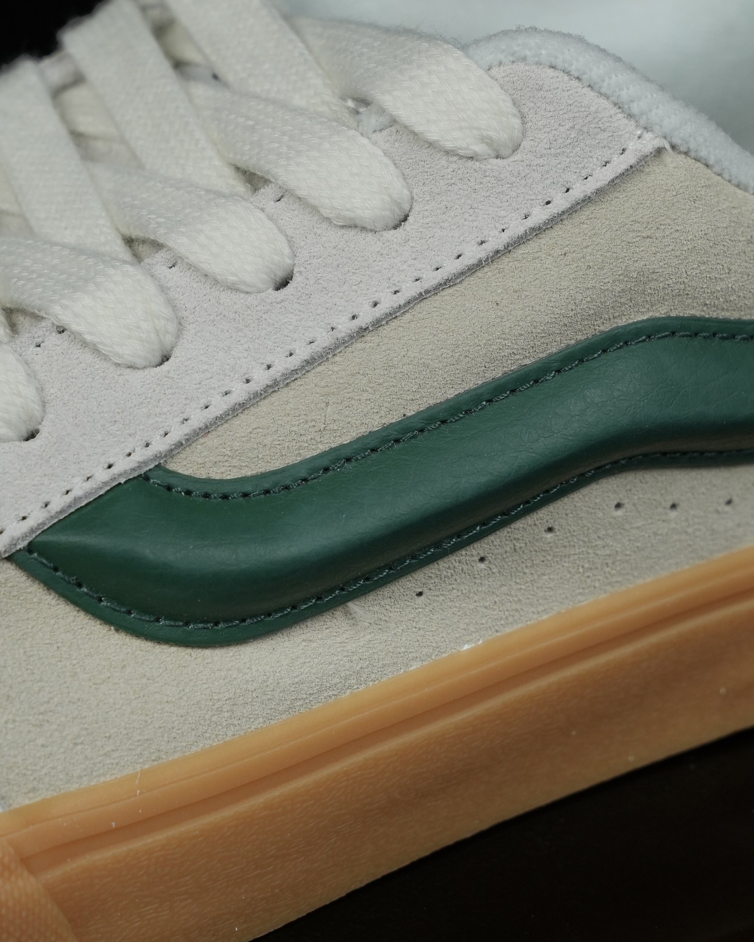 Vans Knu-Skool grey green orange