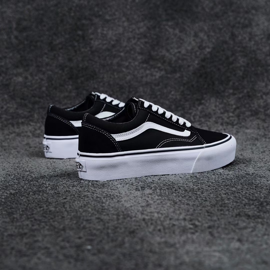 Vans Old Skool black white lift