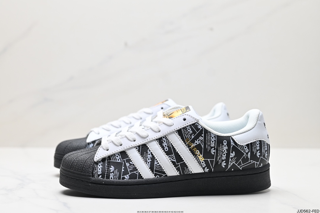 Adidas Originals Superstar black white