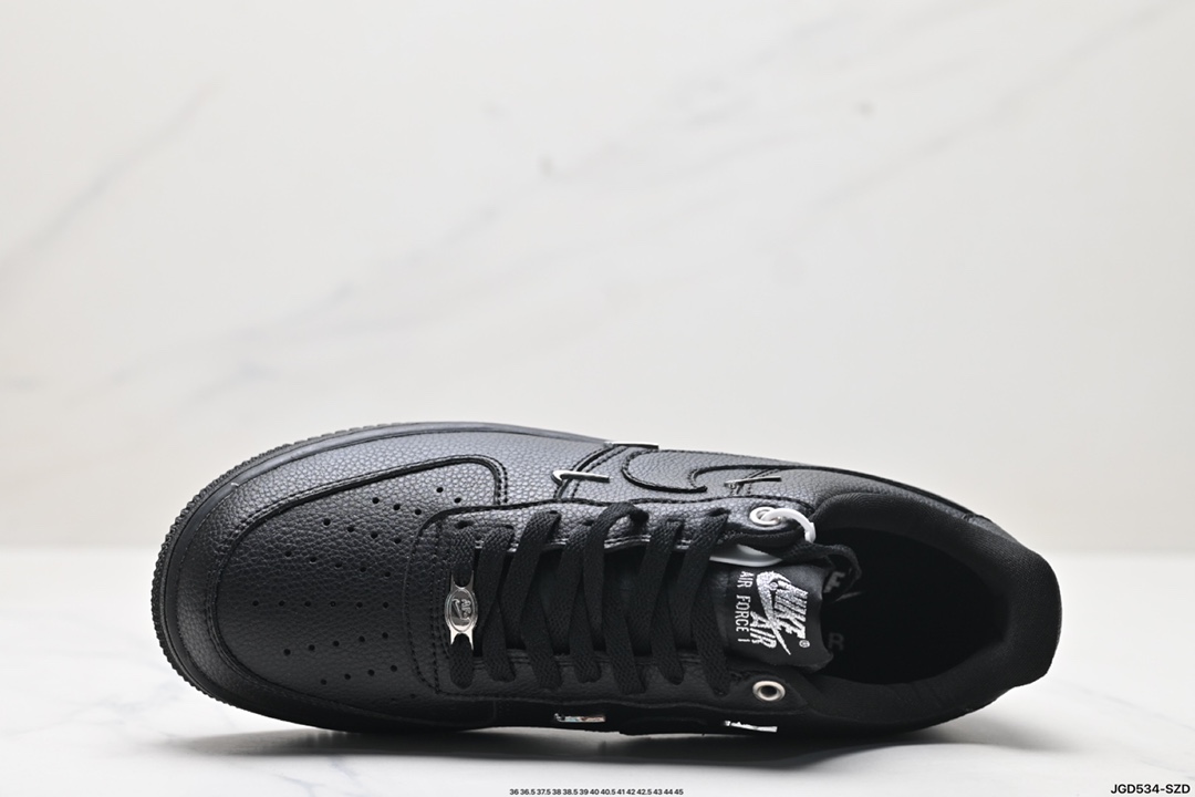 Nike Air Force 1 '07 black silver HQ1180-001