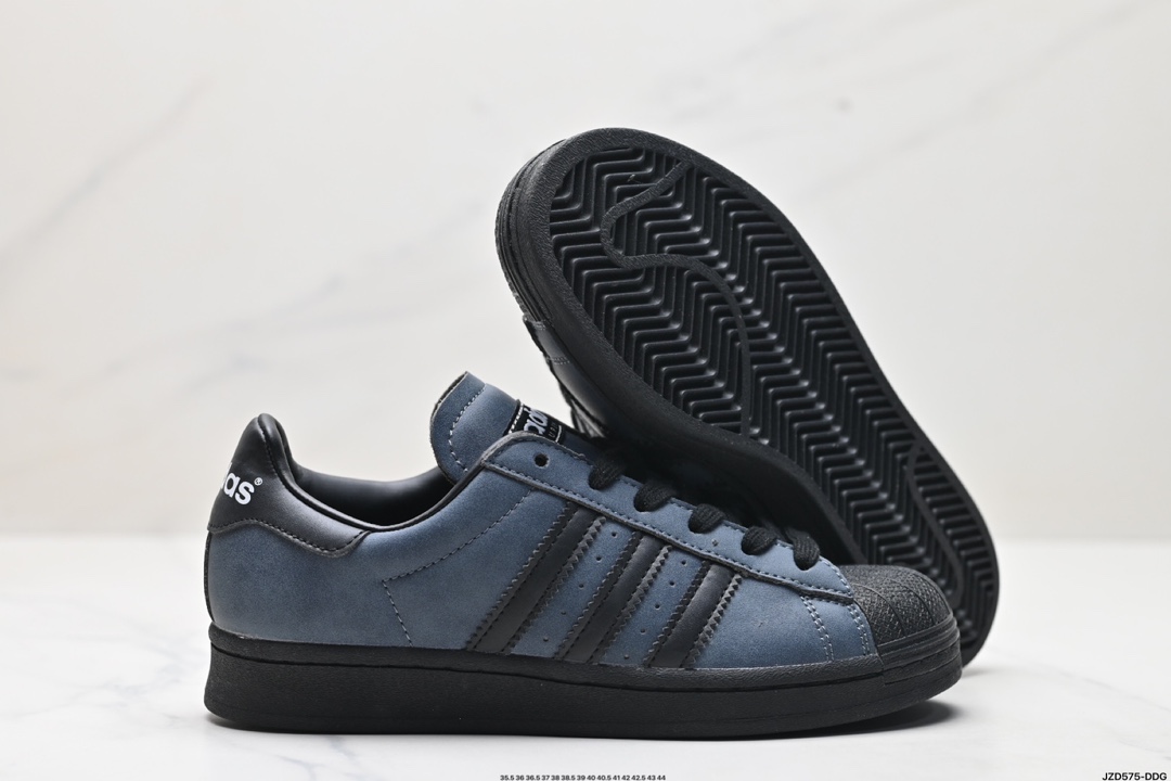 Adidas Originals Superstar altered blue