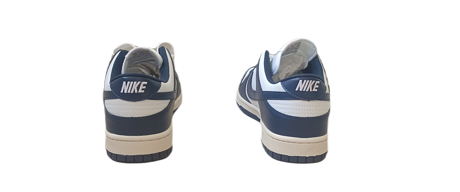 Nike Dunk low white dark blue EUR45