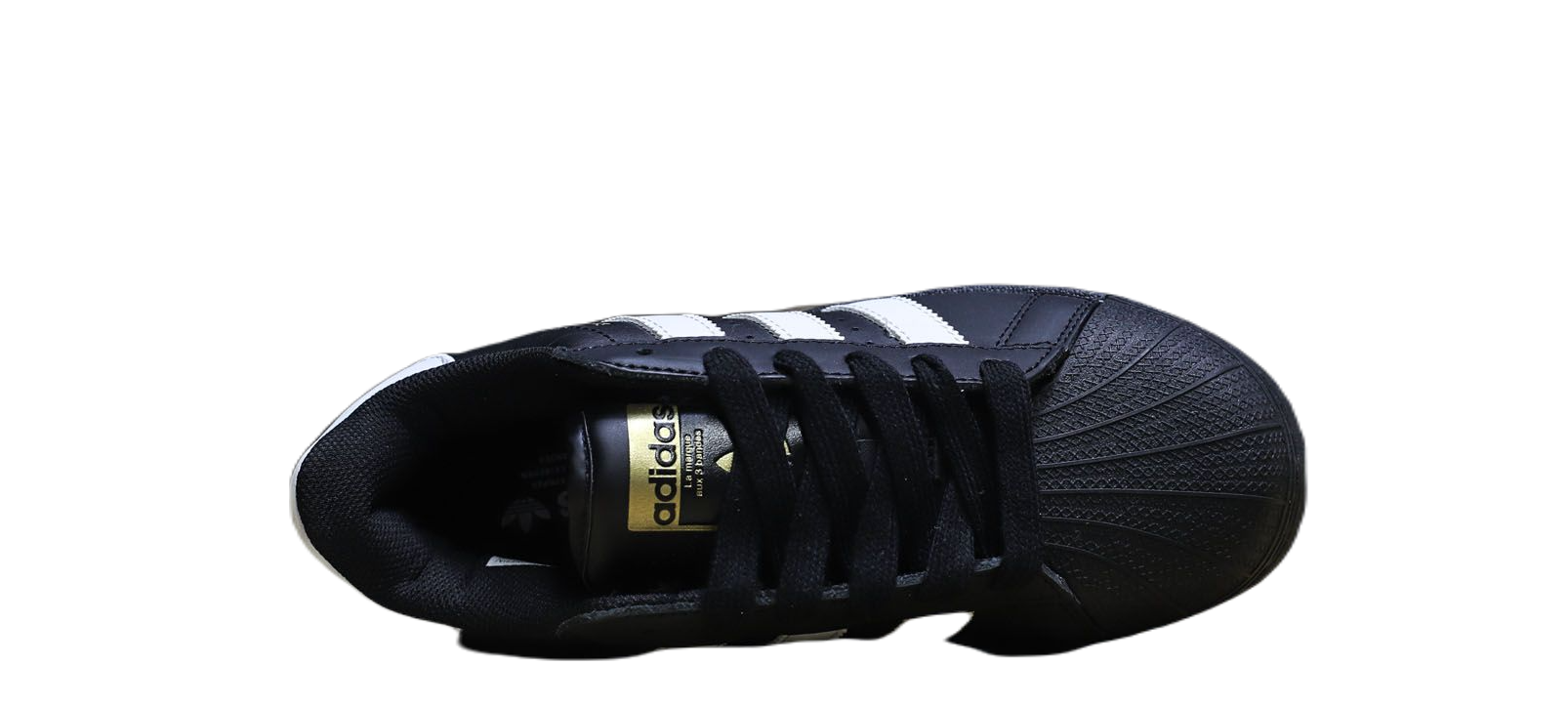 Tenisky Adidas Superstar XLG black white gold