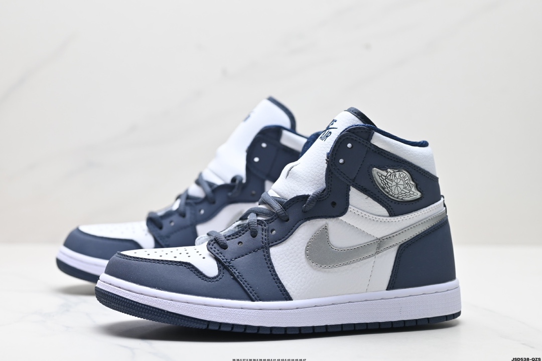 Nike Air Jordan 1 Retro High OG white purple