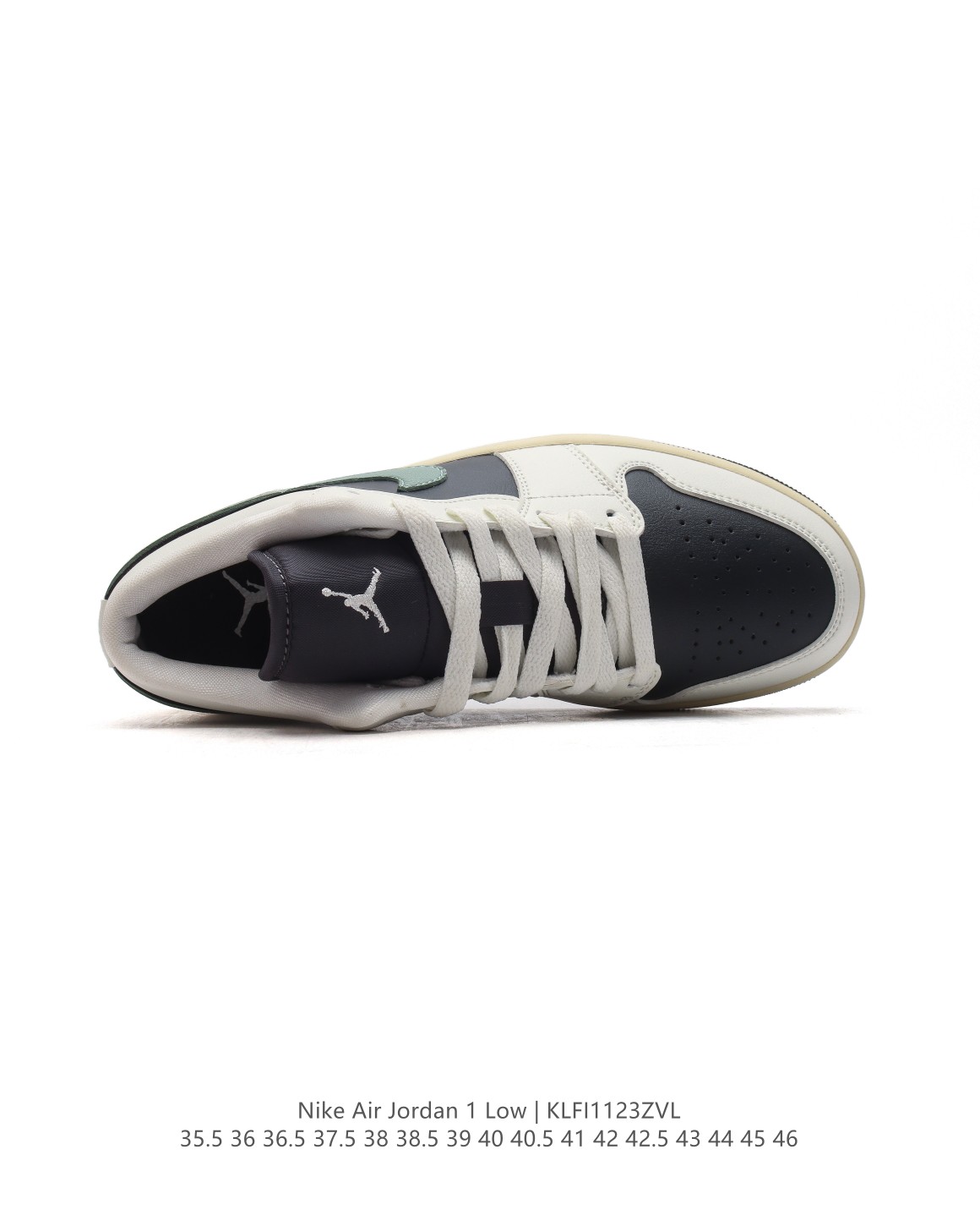 Nike Air Jordan 1 Low KLFI1123ZVL black white grey