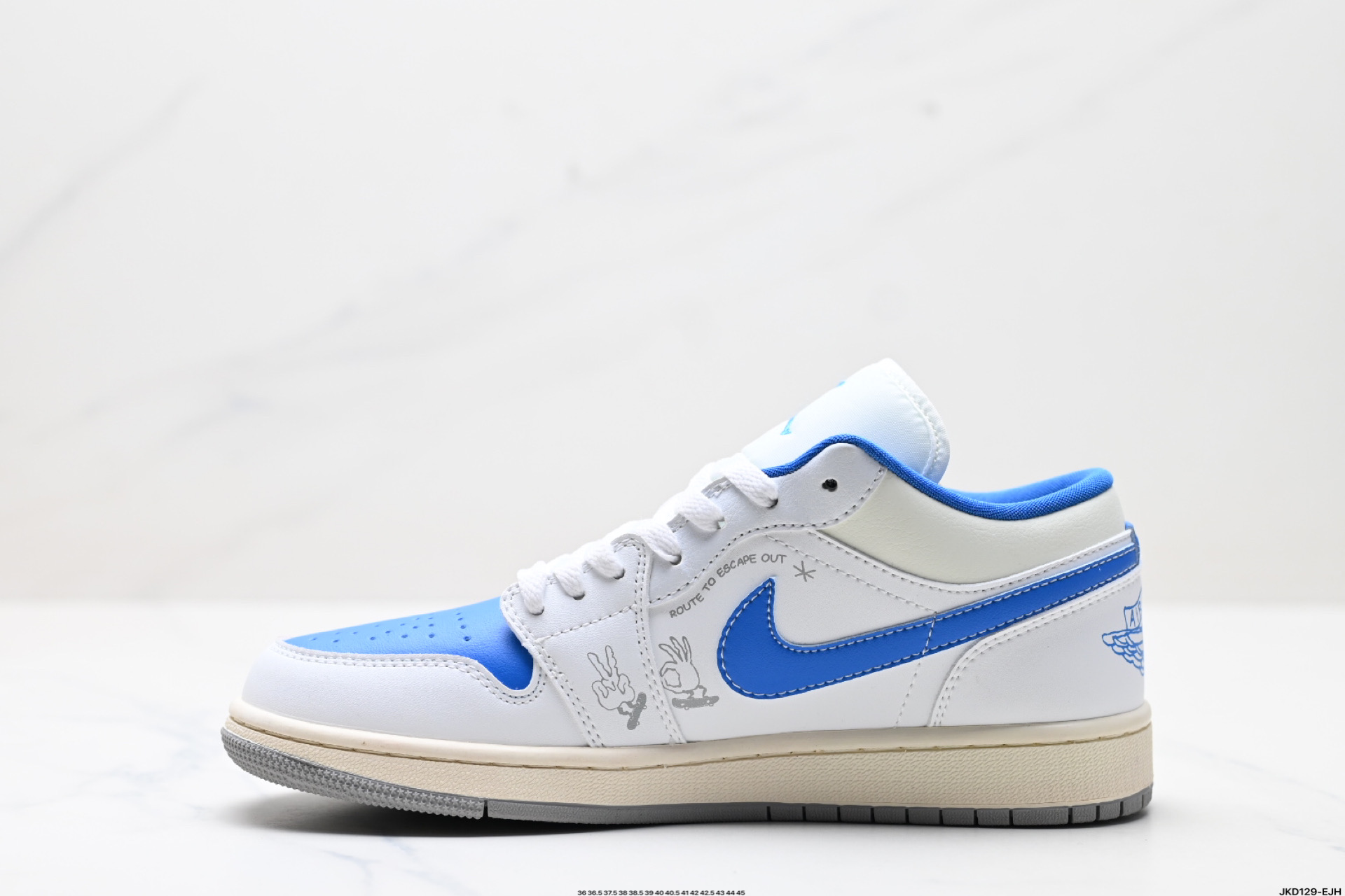 Nike Air Jordan 1 Low FJ7222-101 white blue