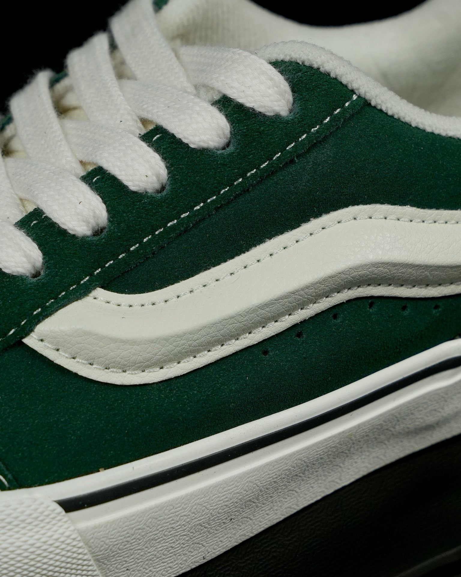 Vans Knu-Skool green white