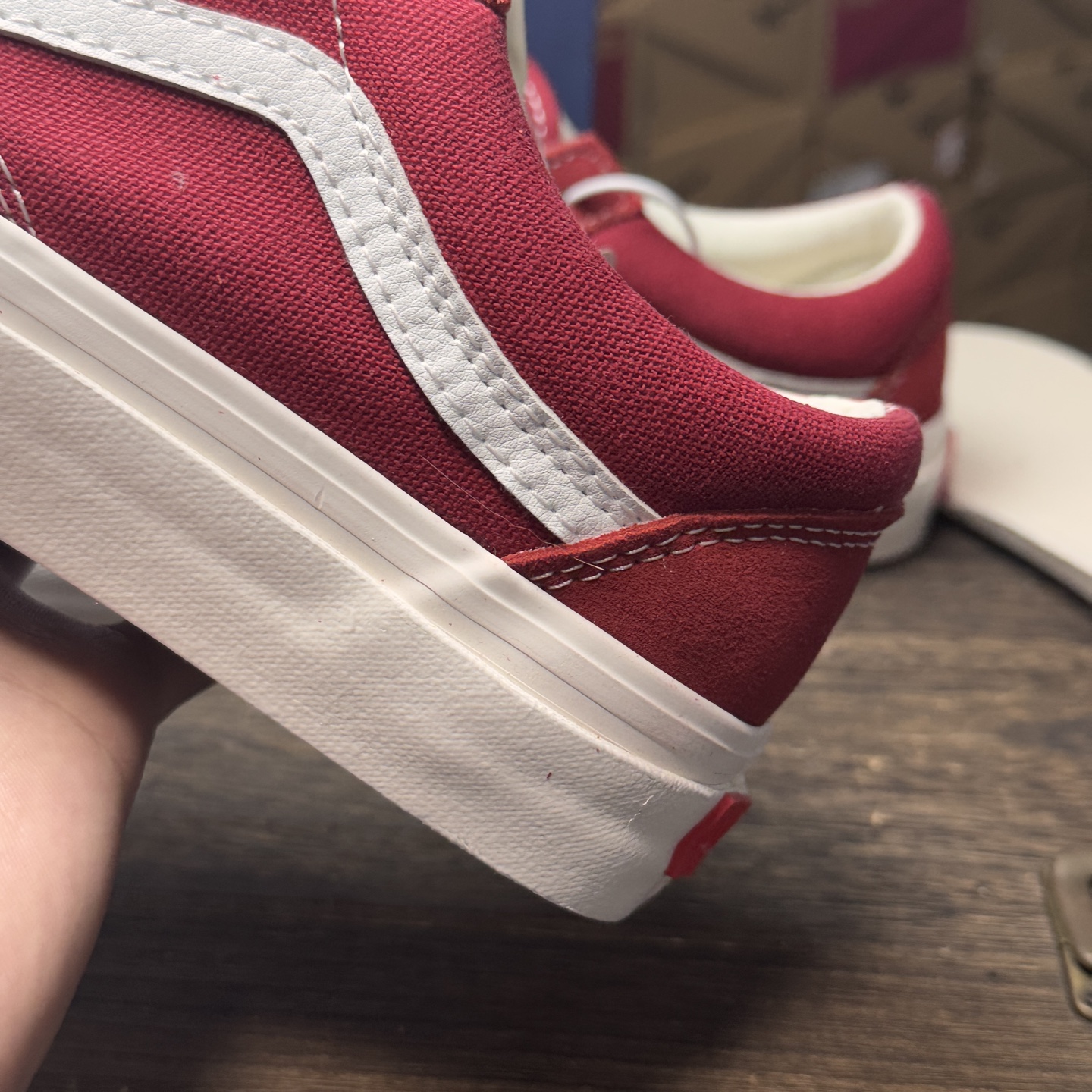 Vans Premium Old Skool red