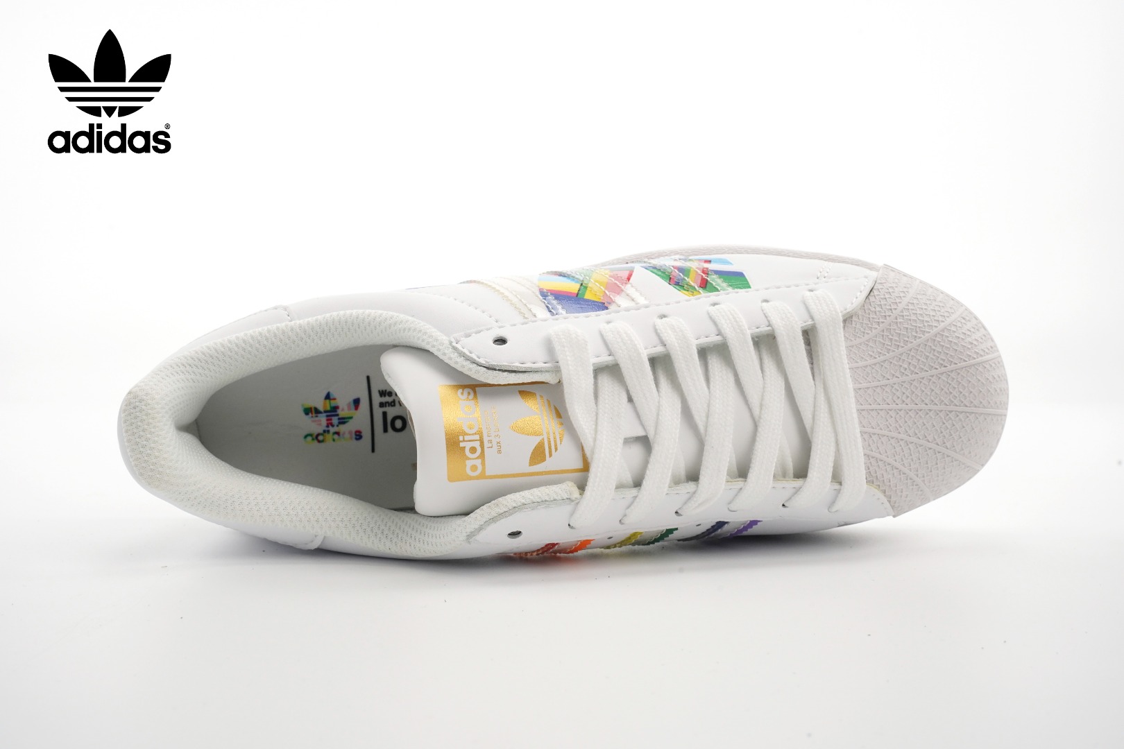 Adidas Superstar big lotus