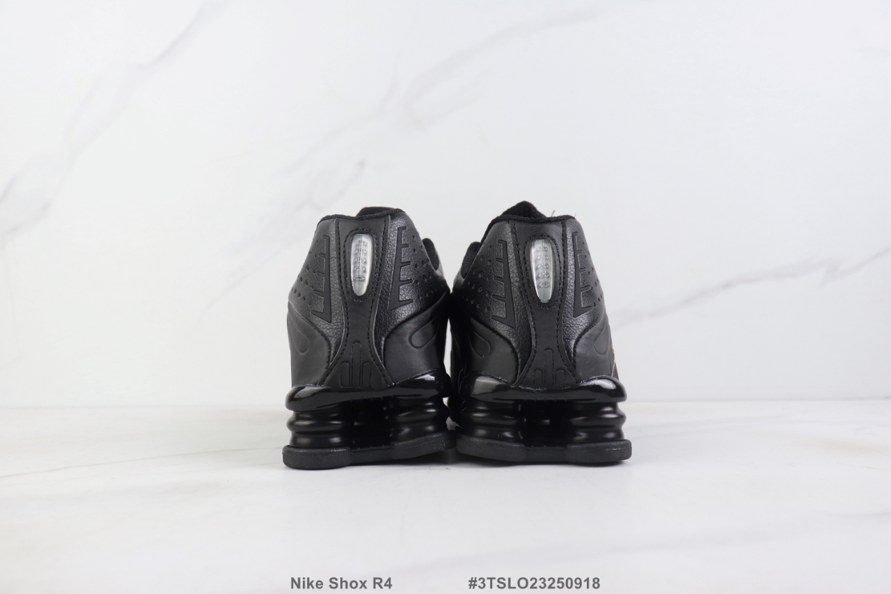 Nike Shox R4 Triple Black