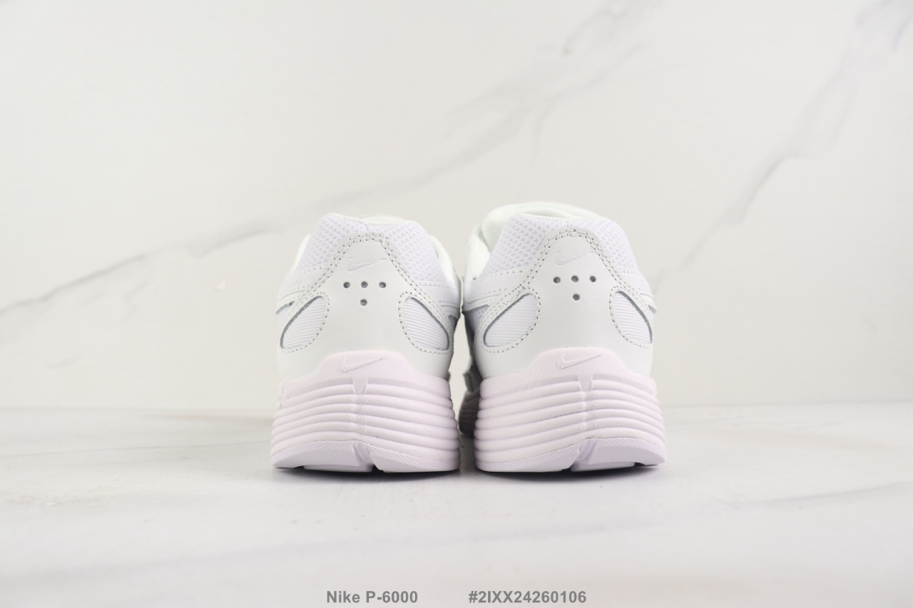 Nike P-6000 Triple White