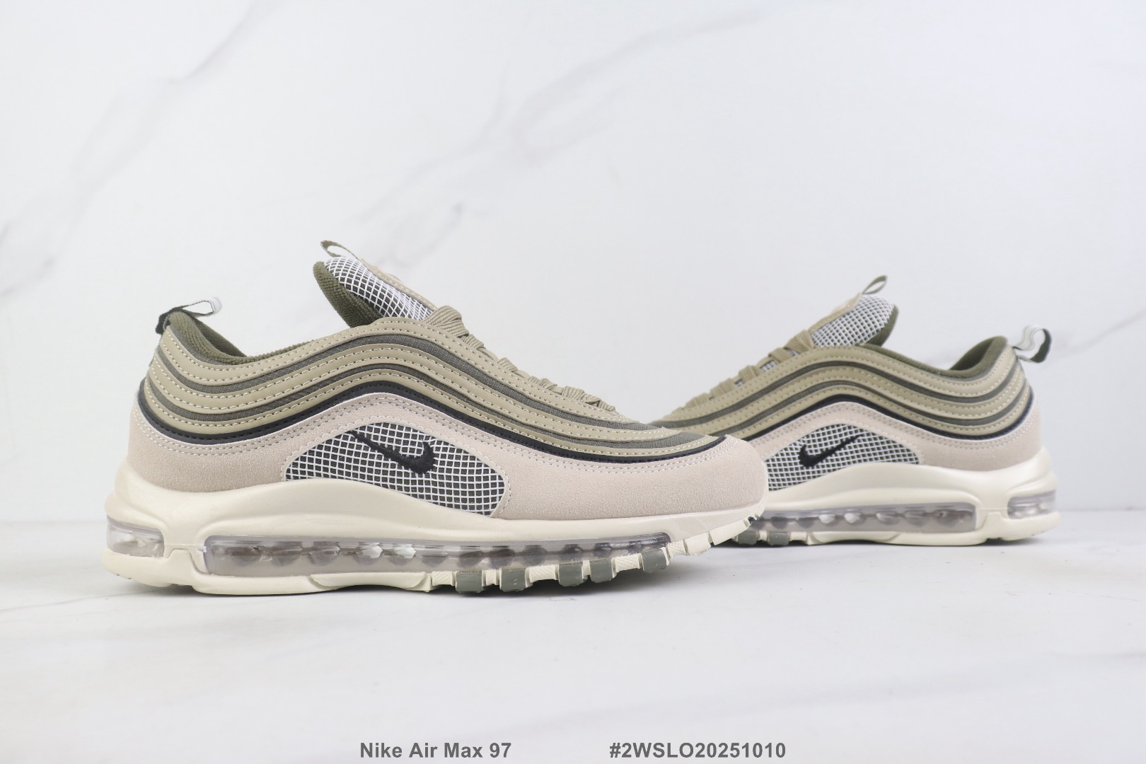 Nike Air Max 97 Olive/Beige/Grid