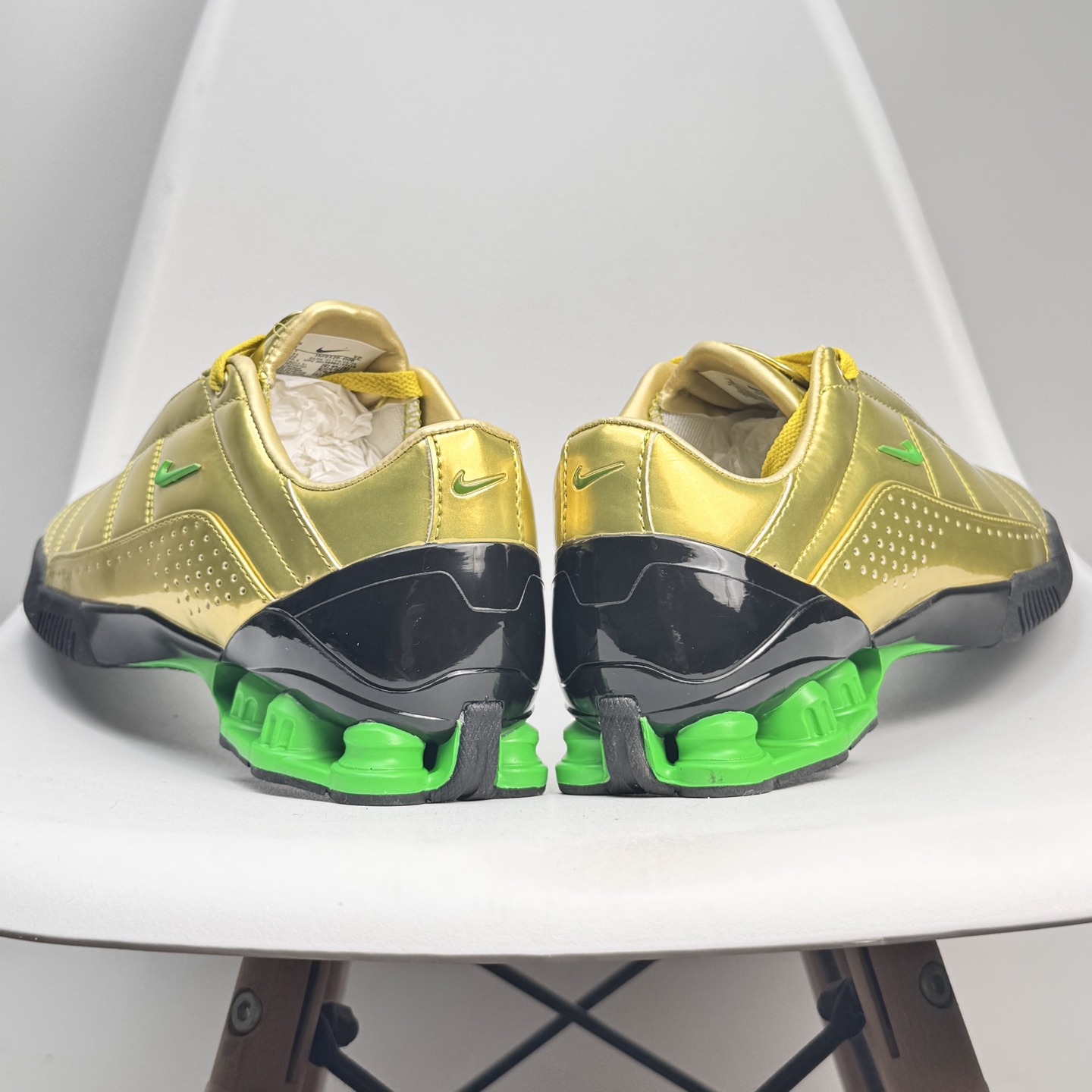 Nike Total 90 Shox Metallic Gold/Green