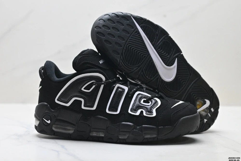Ambush x Nike Air More Uptempo Low Black White