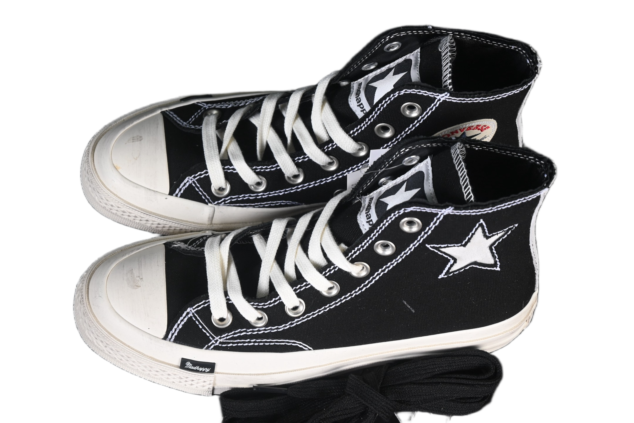 Madhappy x Converse Chuck 70 High Black/Distressed