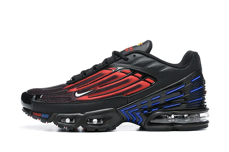 Nike Air Max Plus TN3 Black Red Blue Gradient