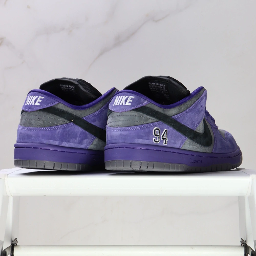 Nike SB Dunk Low x Supreme 94 Purple Suede