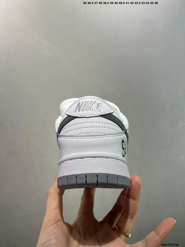 Nike SB Dunk Low x Supreme 94 White Grey