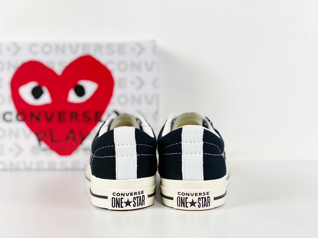 Comme des Garcons Play x Converse One Star Low Black