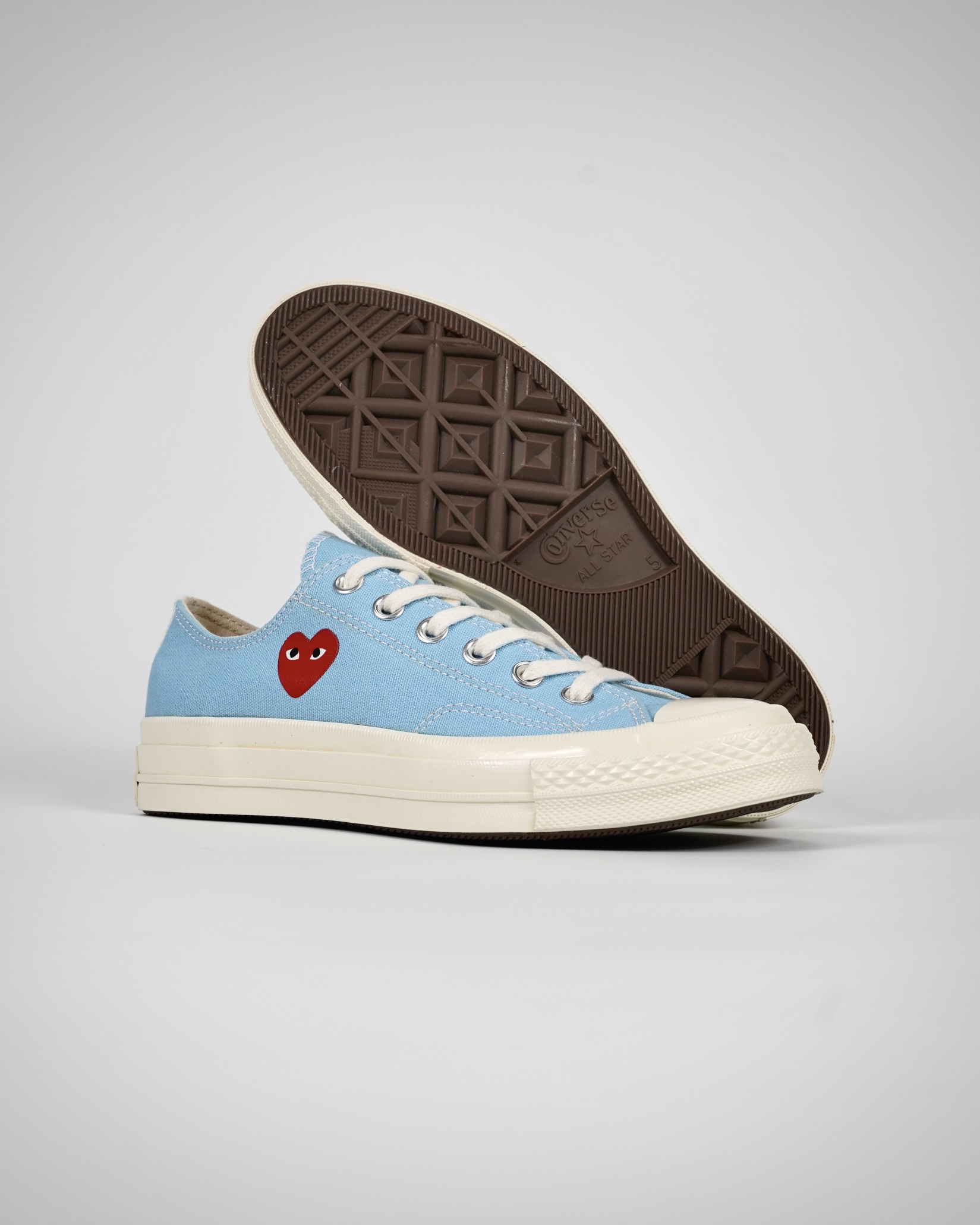 Converse CDG play low blue