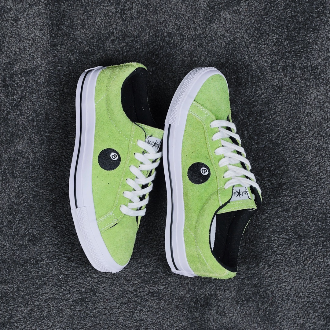 Converse x Stüssy One Star Pro sneakers green