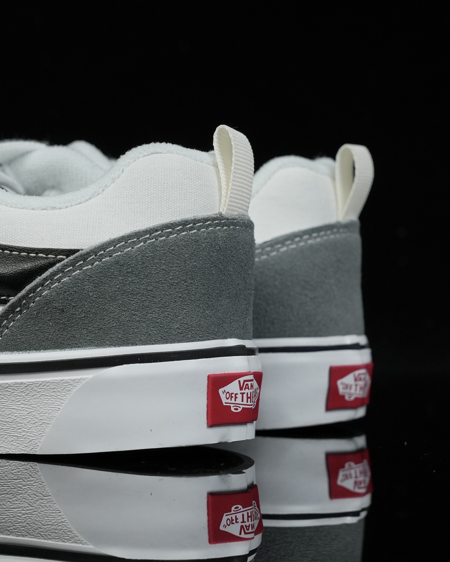 Vans Knu-Skool grey white black