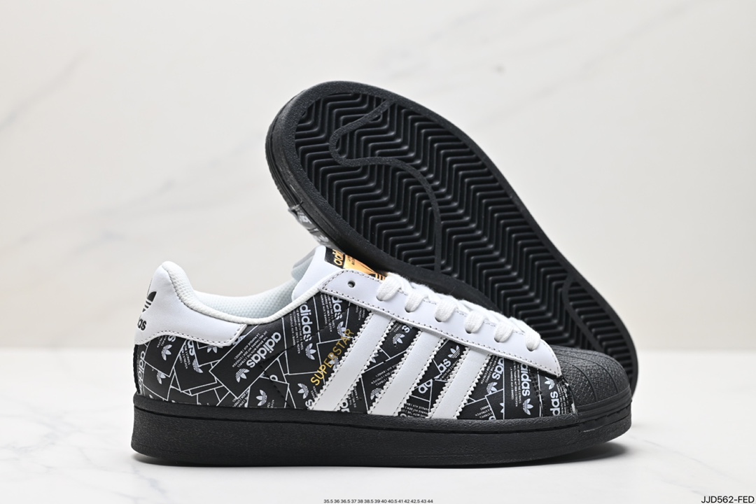 Adidas Originals Superstar black white