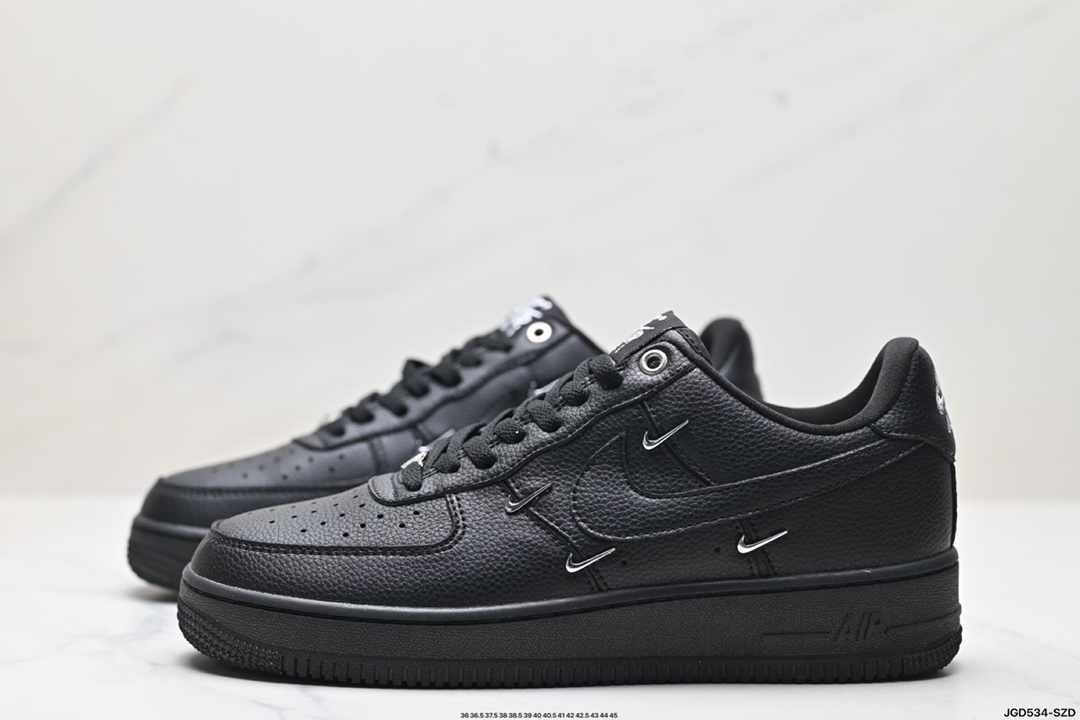 Nike Air Force 1 '07 black silver HQ1180-001