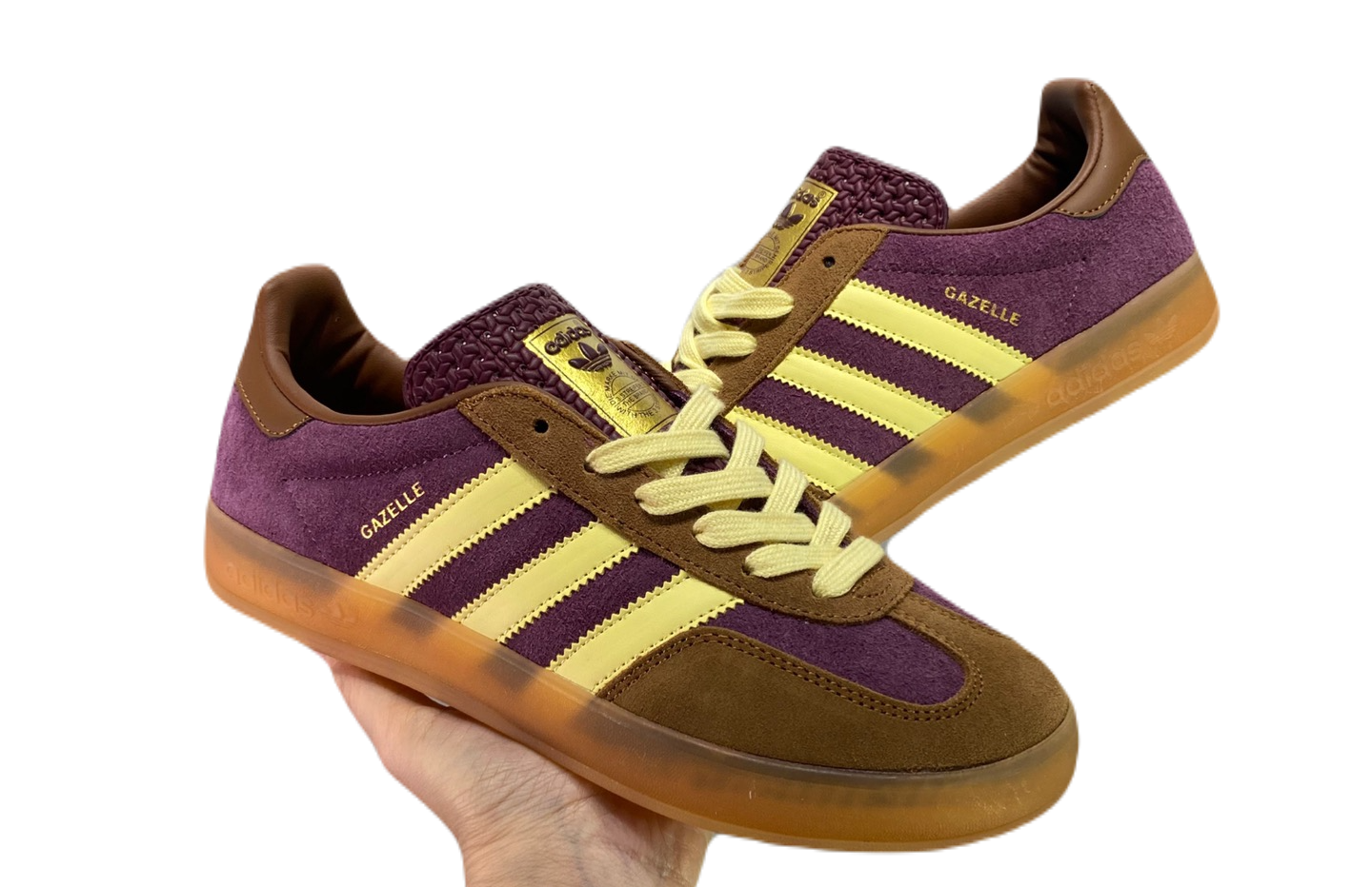 Tenisky Adidas Gazelle Maroon and Brown EUR40