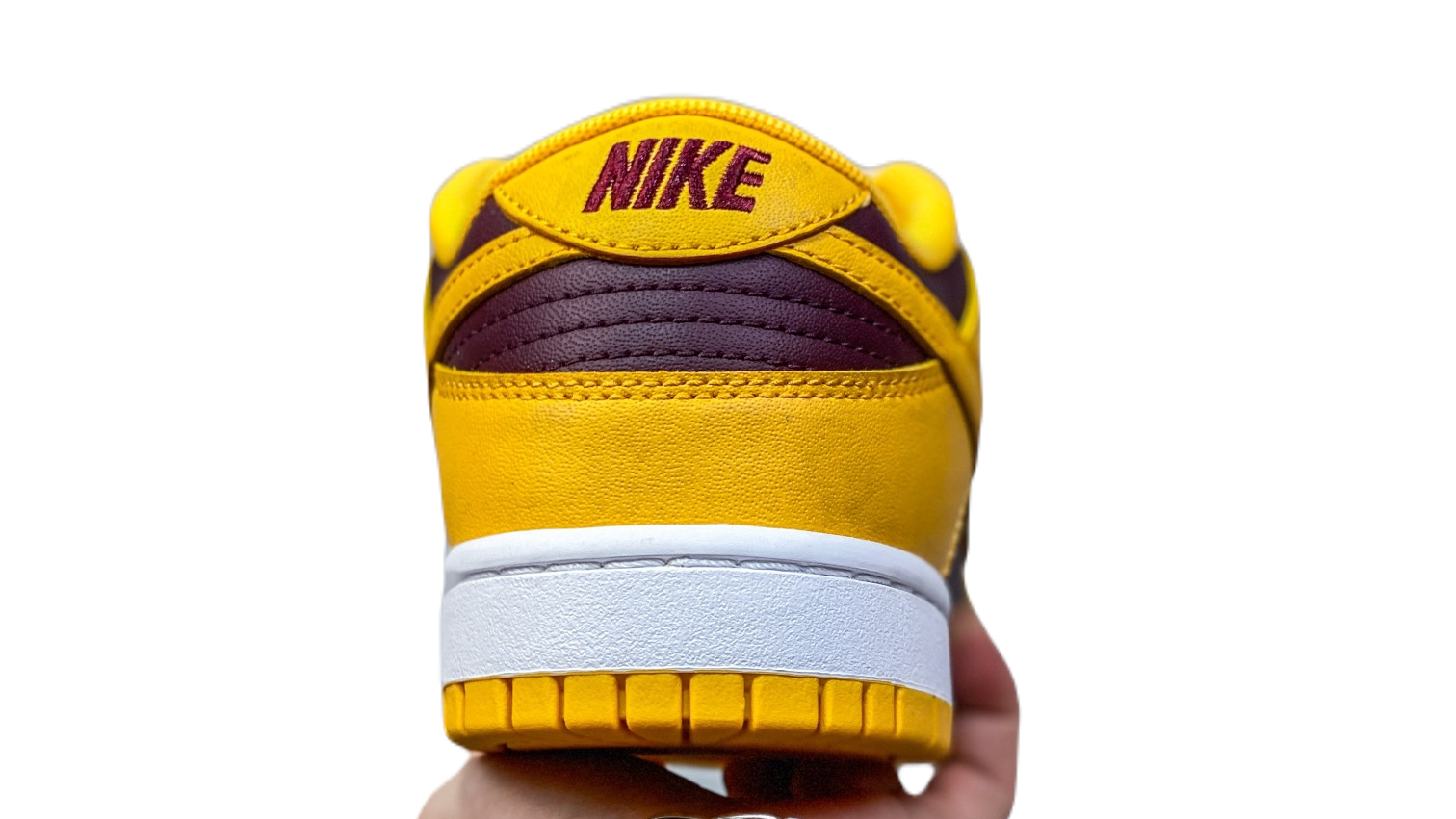 Nike Dunk low red yellow