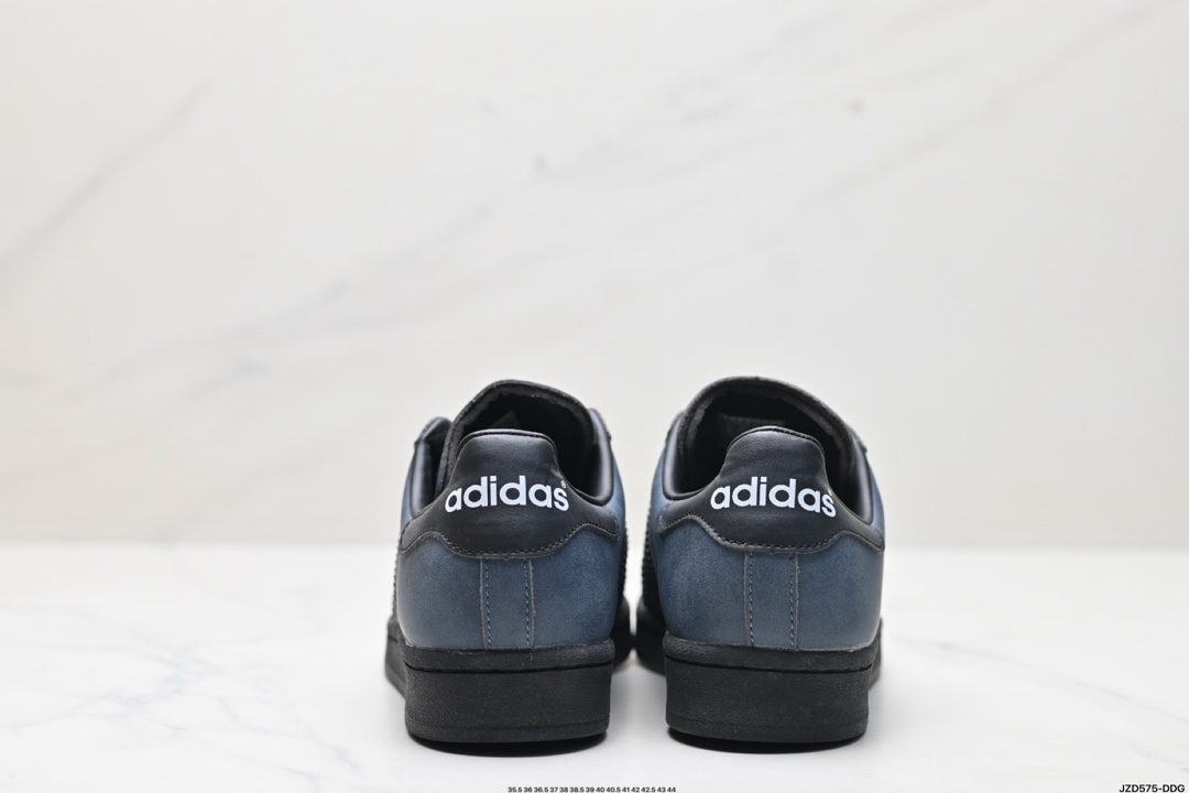 Adidas Originals Superstar altered blue
