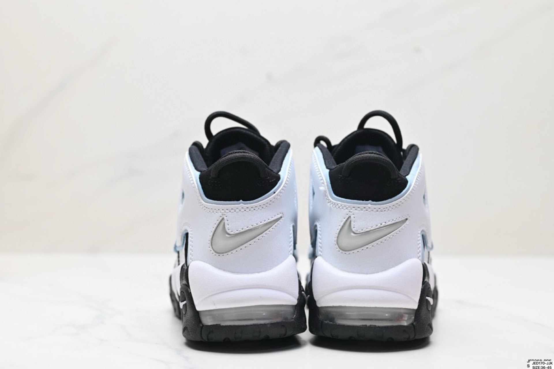 Nike WMNS Air More Uptempo black and white