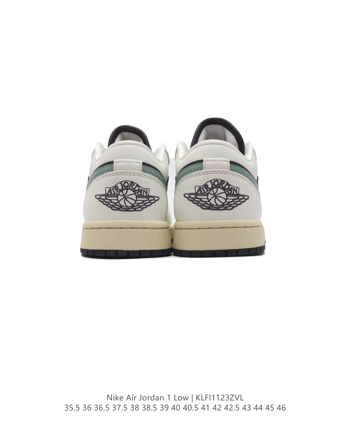 Nike Air Jordan 1 Low KLFI1123ZVL black white grey