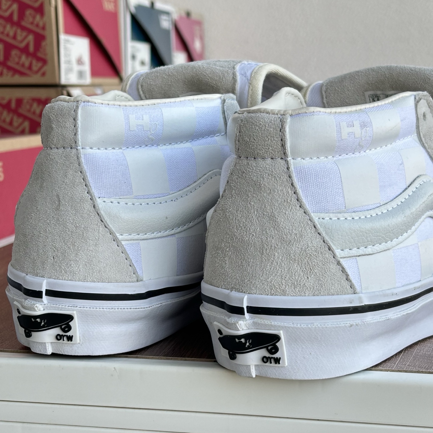 Vans x HommeGirls SK8-Mid white