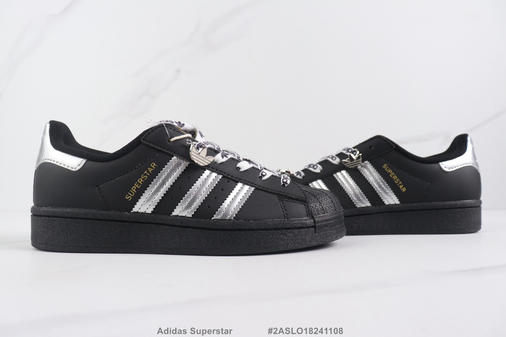 Adidas Originals Superstar black silver gold EUR45