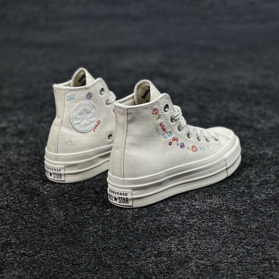 Converse All Star Lift high flowers