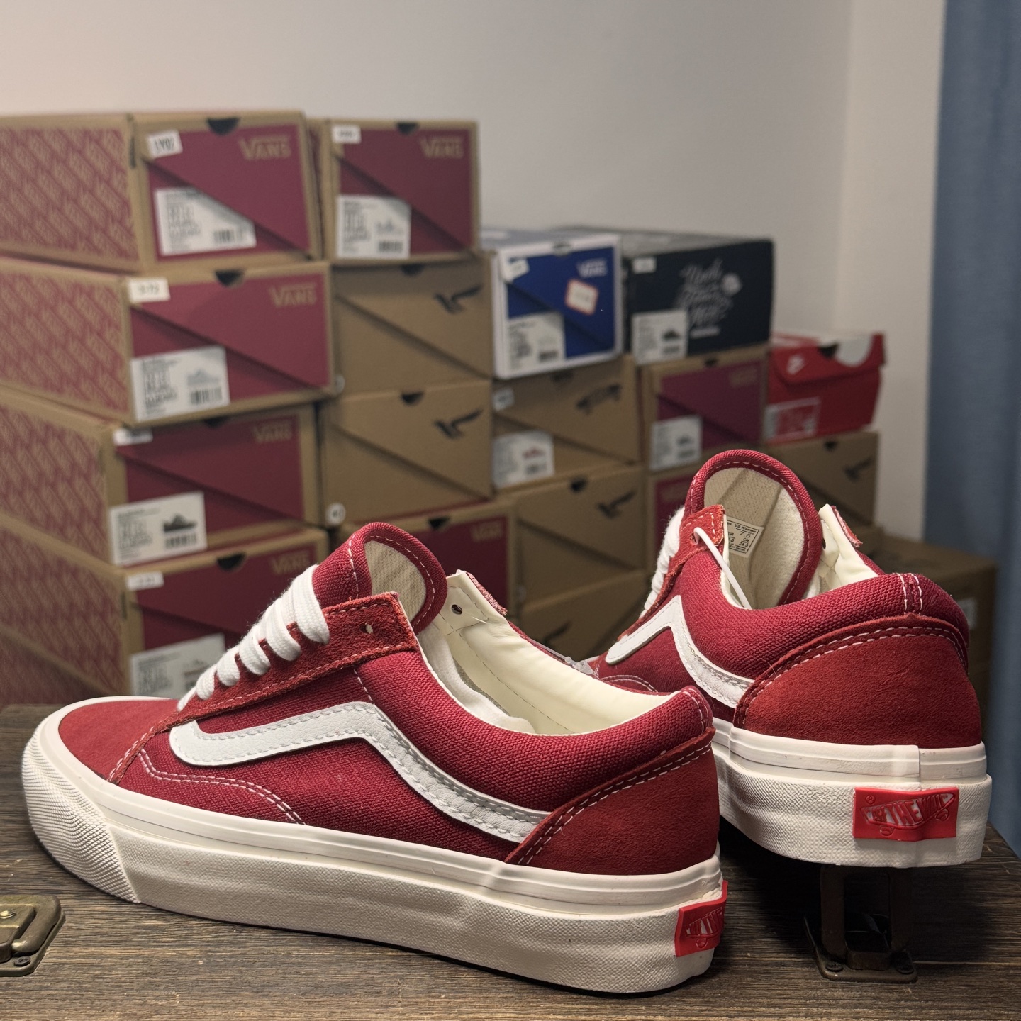 Vans Premium Old Skool red
