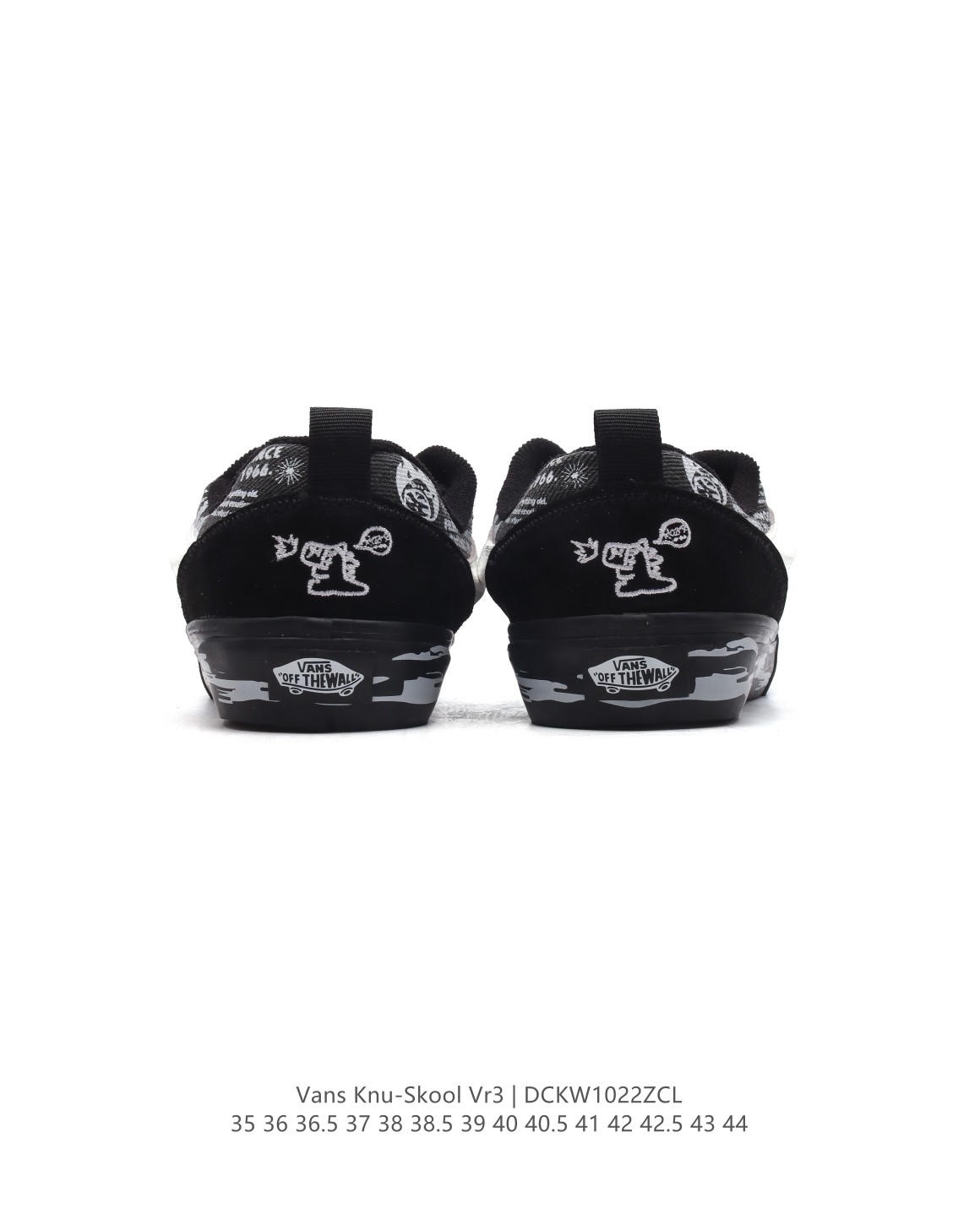 Vans x Hirono black