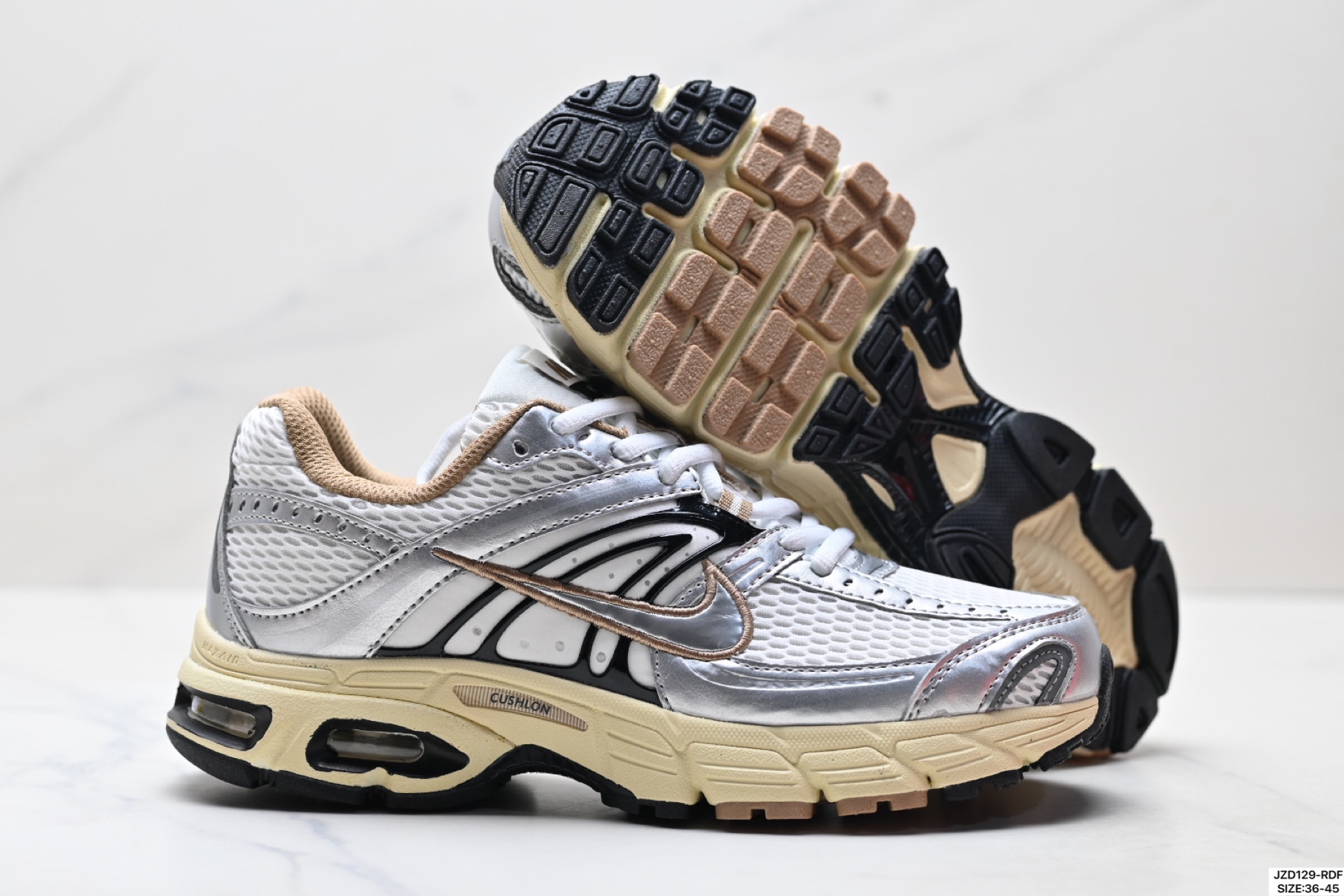 Nike Air Max Moto 2K cream white silver