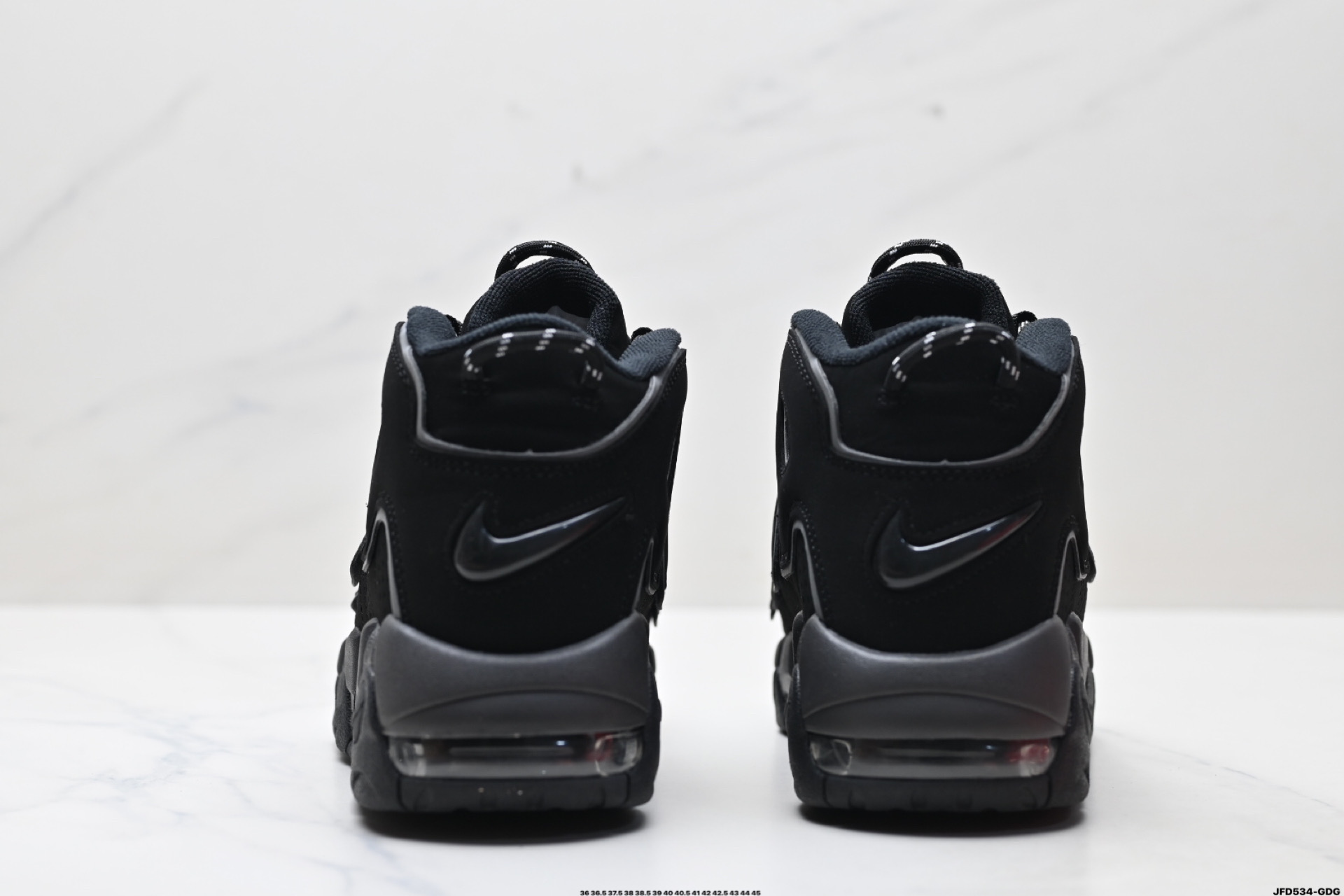 Nike WMNS Air More Uptempo black reflective