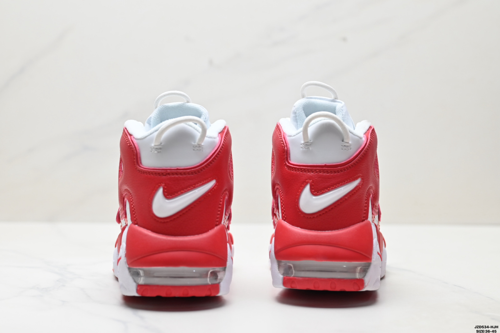 Nike WMNS Air More Uptempo white red