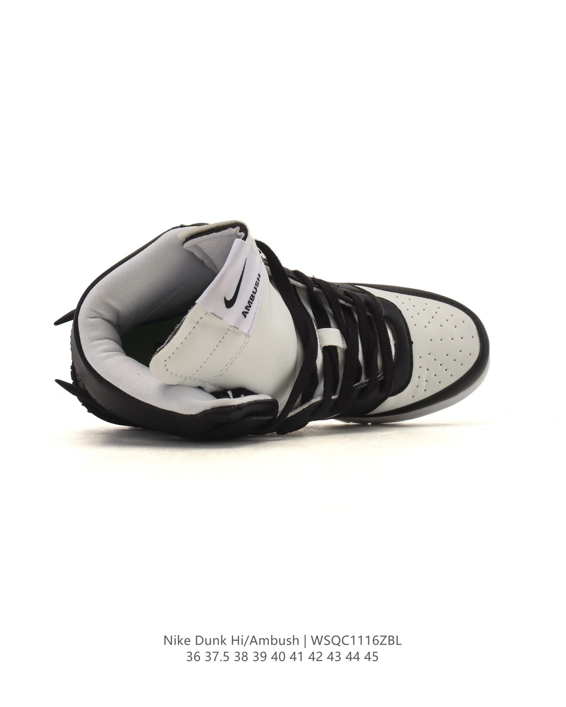 Nike Dunk High Ambush black white