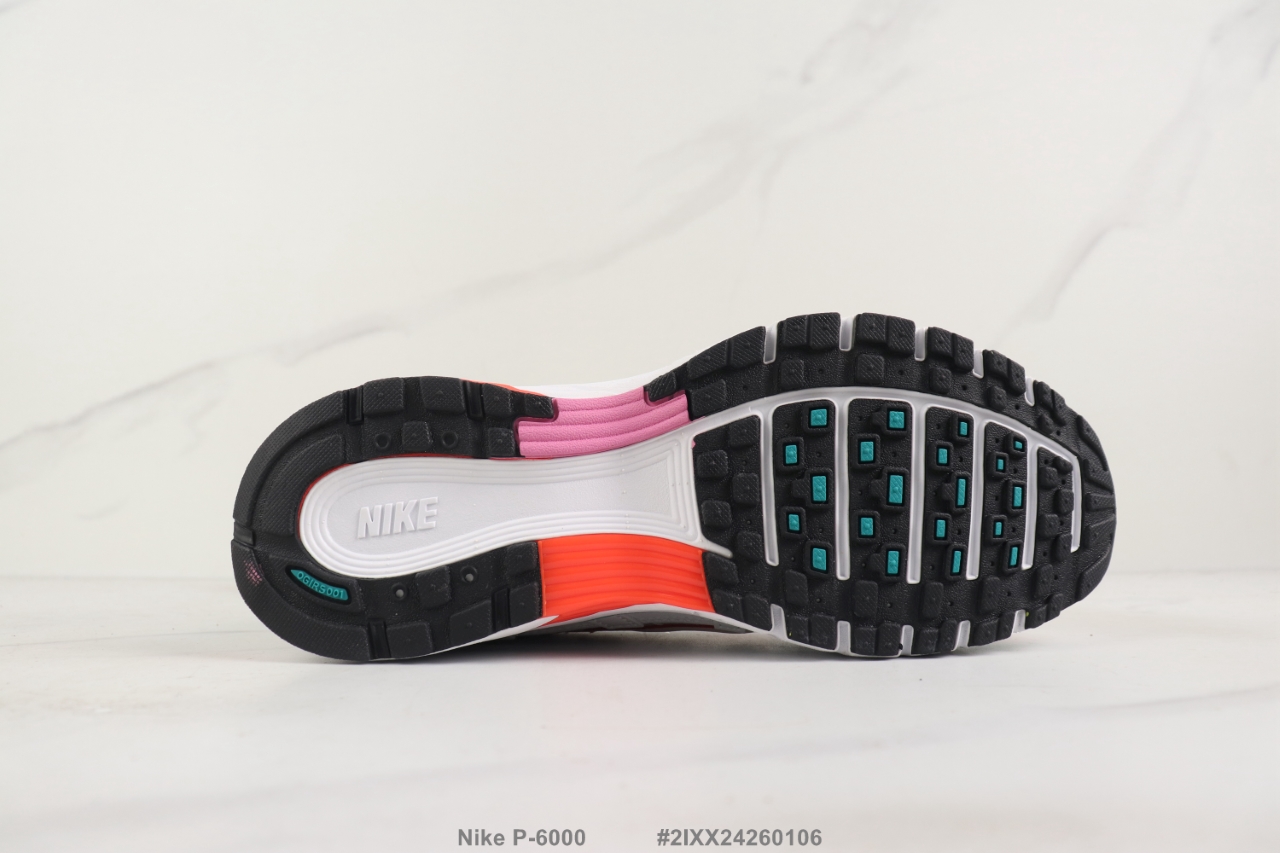 Nike P-6000 White/Teal-Coral