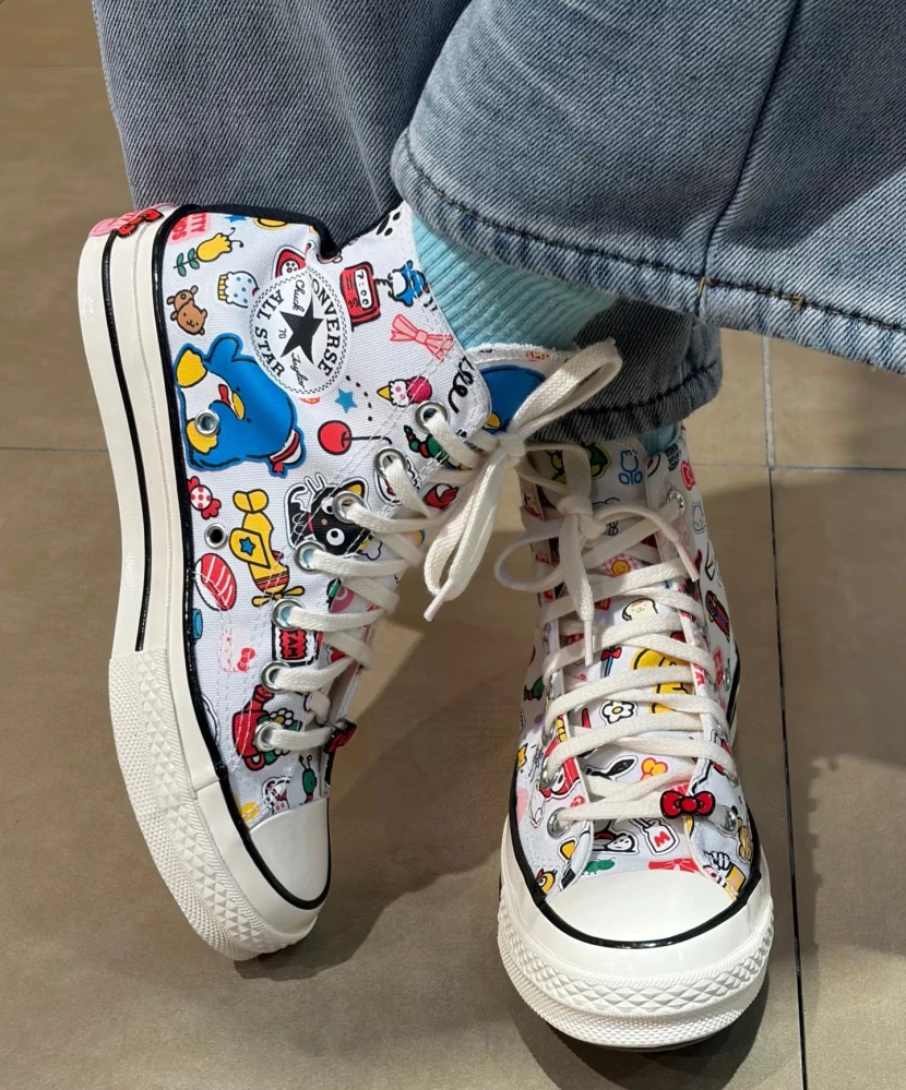 Converse Chuck 70 High x Sanrio Hello Kitty and Friends high