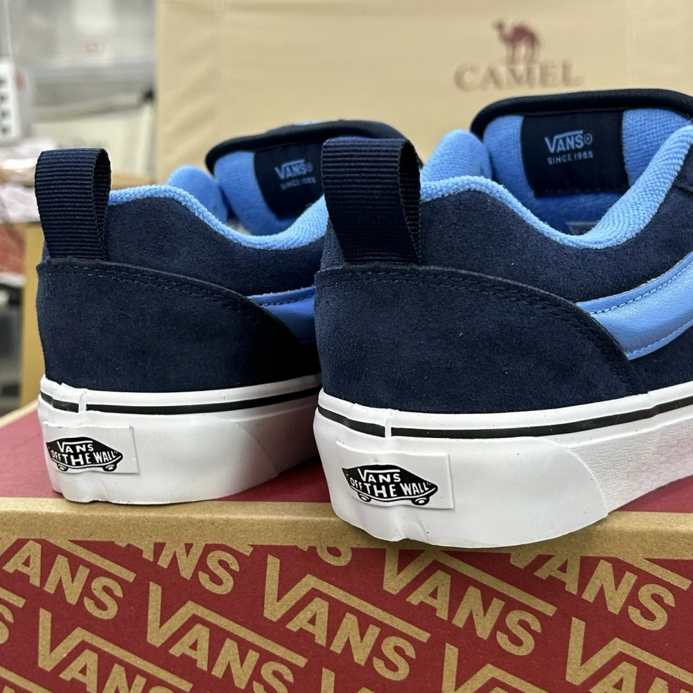 Vans Knu Skool Navy/Light Blue