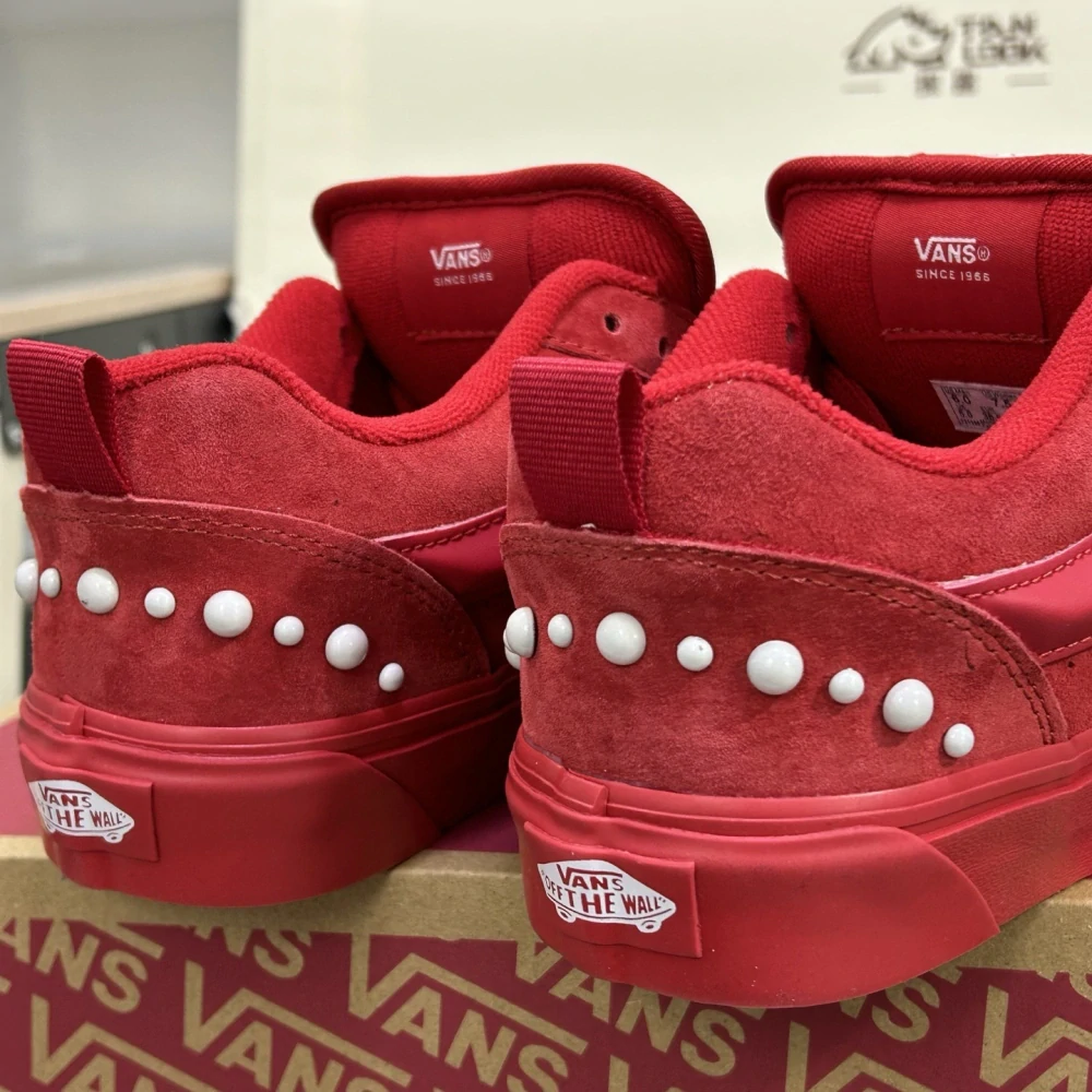 Vans Knu Skool All Red Pearl