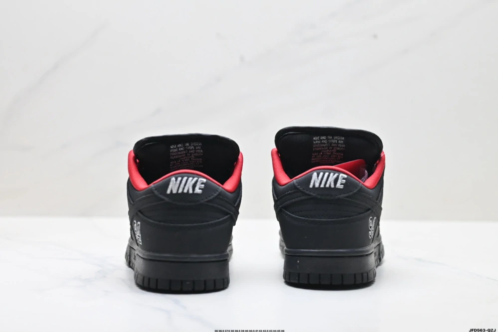 Nike SB Dunk Low x Supreme 94 Black Red