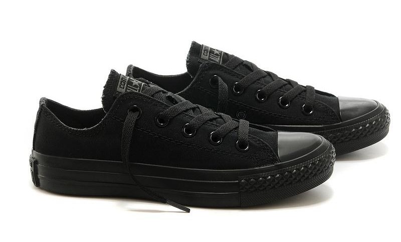 Converse Chuck Taylor low all black