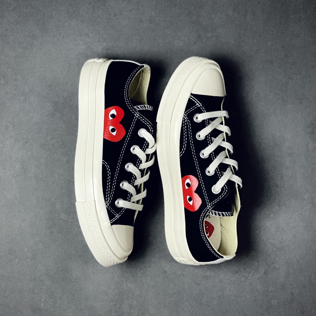 Converse CDG play low black
