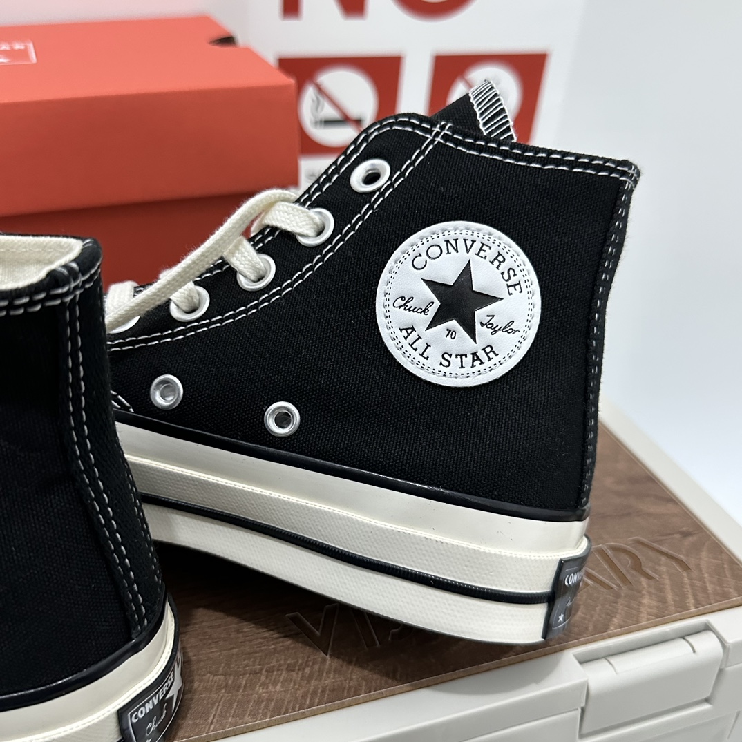 Converse Chuck 1970 high black 162050